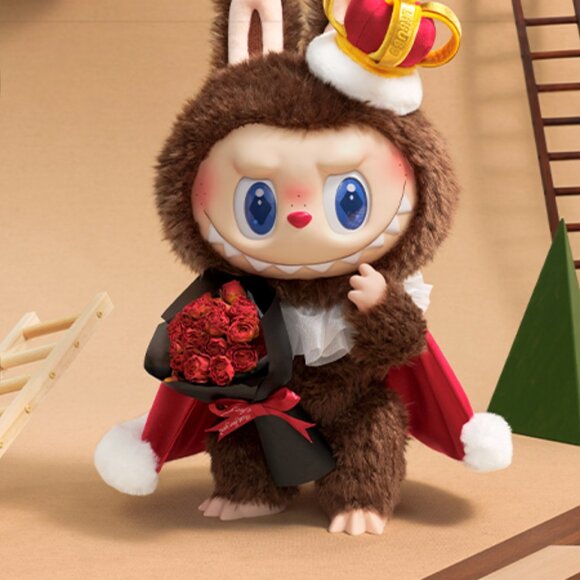 Authentic POPMART Labubu THE MONSTERS Let's Checkmate Series FULL SIZED Plush - Picture 4 of 5